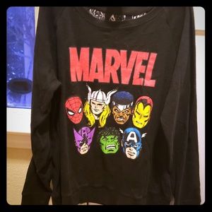 Marvel sweater, reversible size xl